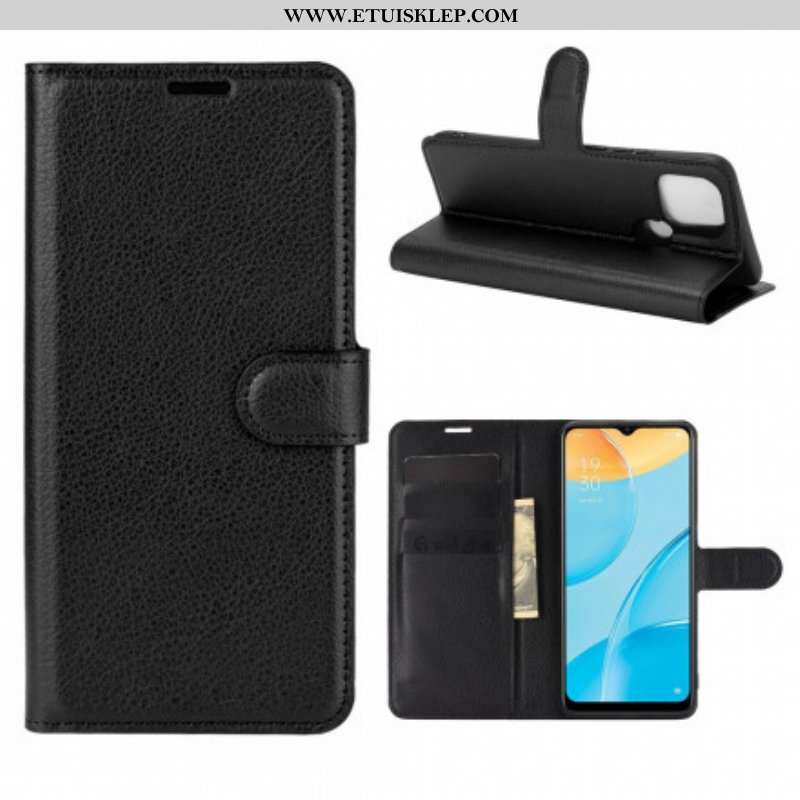 Etui Folio do Oppo A15 Klasyczny